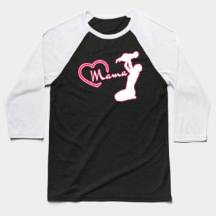 Mama - Mother with Baby Baseball T-Shirt